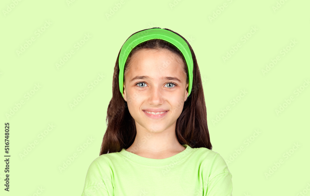 Canvas Prints close-up portrait of caucasian girl