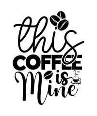 Coffee SVG Bundle, Funny Coffee SVG, Caffeine Queen, Coffee Lovers, Coffee Obsessed, Mug Svg, Coffee mug, Cut File Cricut, Silhouette file,Retro Coffee svg Bundle, Wavy Coffee svg, Coffee Smiley Face 