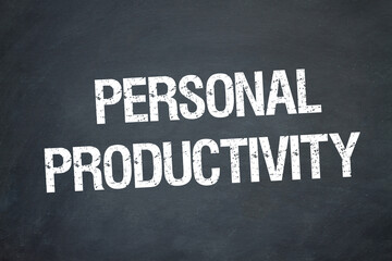 Obraz premium Personal Productivity