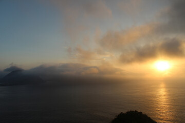sunrise over the sea