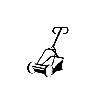 recommend clip art: lawn mower design silhouette