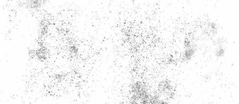 Abstract texture dust particle and dust grain on white background. Grunge texture white and black. dirt overlay or screen effect use for grunge background vintage style.