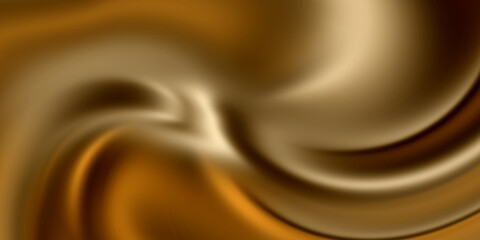 Abstract golden smooth wave background