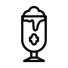 Beer, glass, lager icon