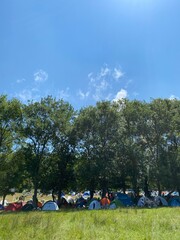 Tents Camping area, Beautiful natural place, Kocaeli / Turkey