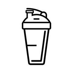 Bottle, shaker, sport icon