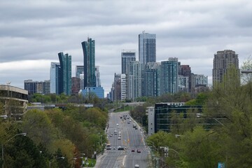 Toronto, Panoramic View of city of North York