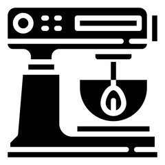 MIXER glyph icon,linear,outline,graphic,illustration