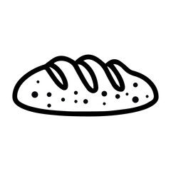 Bread, bakery, fresh icon