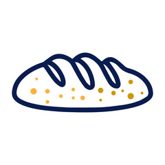 Bread, bakery, fresh icon