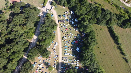 Tents Camping area, Beautiful natural place, Kocaeli / Turkey