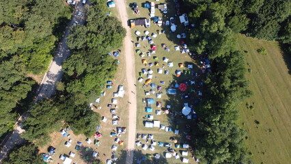 Tents Camping area, Beautiful natural place, Kocaeli / Turkey