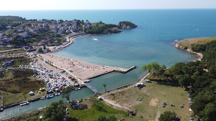 Seyrek Beach Kandıra / Kocaeli / Turkey Drone Shot