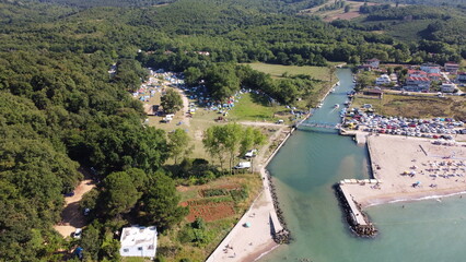 Seyrek Beach Kandıra / Kocaeli / Turkey Drone Shot