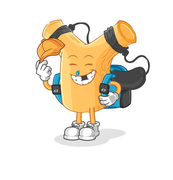recommend clip art: slingshot goes to school vector. cartoon character