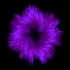 Abstract purple smoke explosion background.  Use photoshop layer mode lighten, screen, linear dodge (add) to remove the background