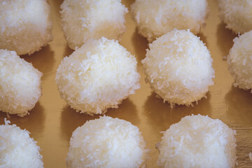 Homemade Coconuts Balls