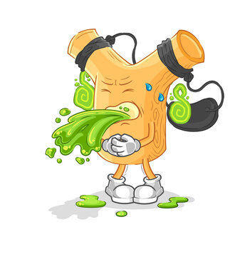 recommend clip art: slingshot throw up cartoon. cartoon mascot vector