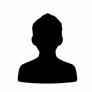 recommend clip art: 男性のイメージシルエット　黒
