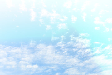 Fototapeta na wymiar Blue sky white cloud blue background