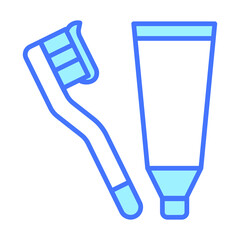 toothbrush Modern concepts design, vector illustration