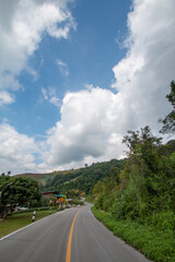 road in nature a beautiful