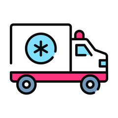 ambulance Modern concepts design, vector illustration