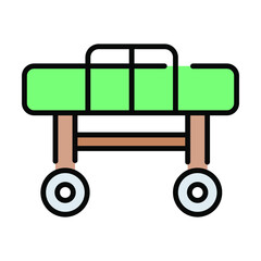 stretcher Modern concepts design, vector illustration