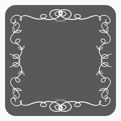 frame icon, framework vector, framing illustration