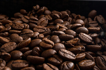 Ziarna kawy | Coffee beans - obrazy, fototapety, plakaty