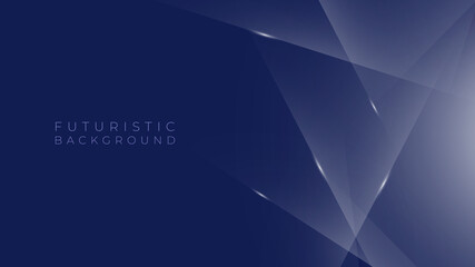 Obraz premium Futuristic technology background. Background of light rays. Stripes lines with blue light. Speed blur on dark blue background