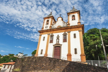 Fototapeta na wymiar St Francis of Assisi Church, Sabara, Minas Gerais state, Brazil