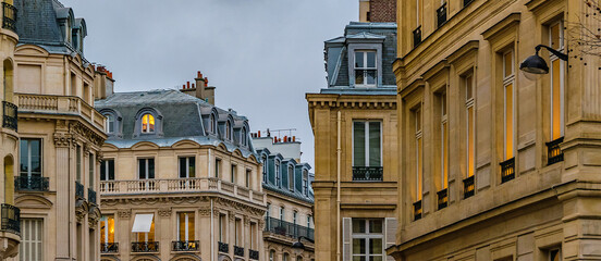 Old Style Apartments, Paris, France - 516778629