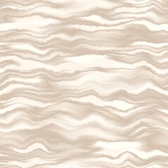 Obraz premium Minimal ecru jute wavy stripe texture pattern. Two tone washed out beach decor background. Modern rustic brown sand color design. Seamless striped distress pattern for shabby chic coastal living. 