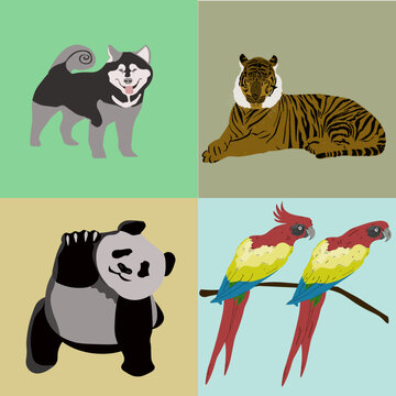 animal cuttie character