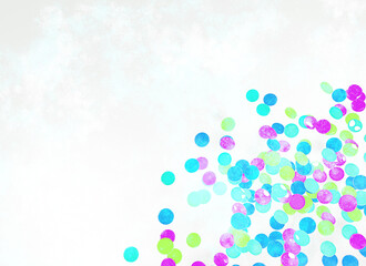 カラフルなキャンディーのフレーム1