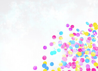 カラフルなキャンディーのフレーム2