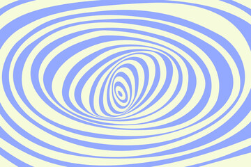Retro swirl spiral rotation lines illusion texture background. 