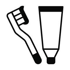 toothbrush Modern concepts design, vector illustration