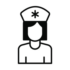 nurse Modern concepts design, vector illustration