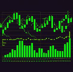 Stock market render