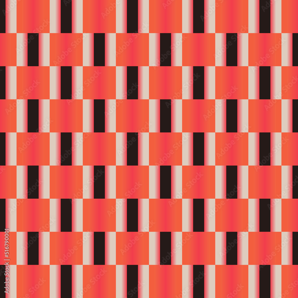 Aufkleber minimal art graphic pattern design aesthetics made with abstract vector geometric shapes