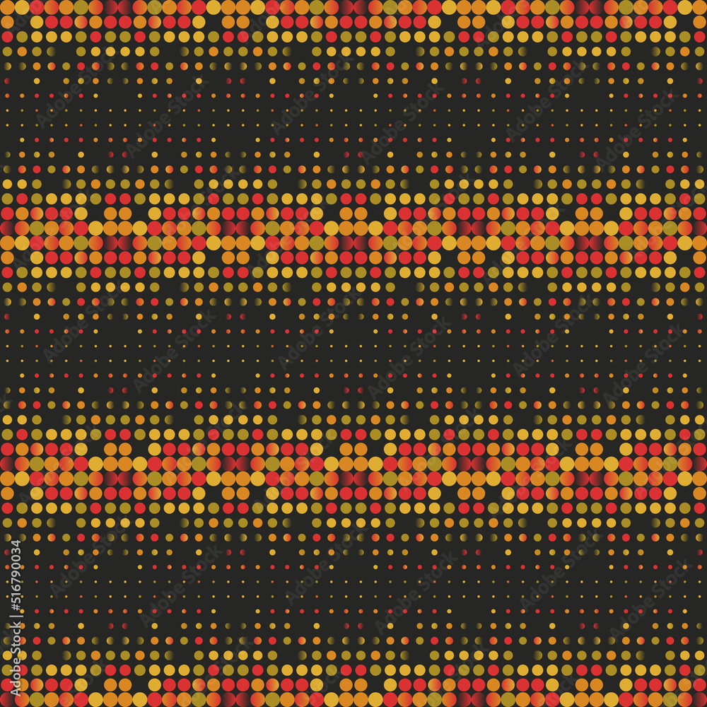 Poster seamless pattern vector graphics design made with abstract geometric shapes and forms