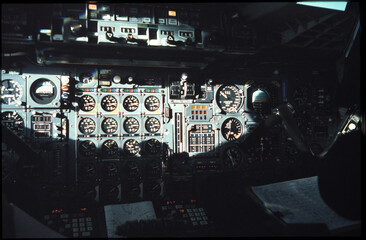 Concorde cockpit instruments
