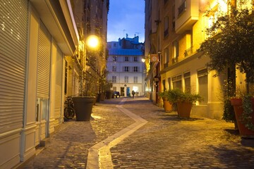 Obraz premium street in the night
