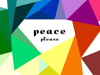 Peace, please