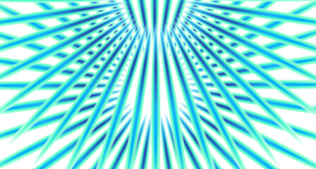 Abstract background crossed turquoise lines on a white background, vector illustration.