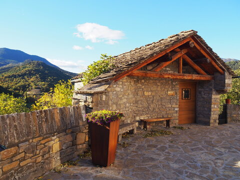 Boltaña, localidad del norte de la provincia de Huesca. España.