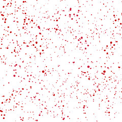 Obraz premium red paint splashes background