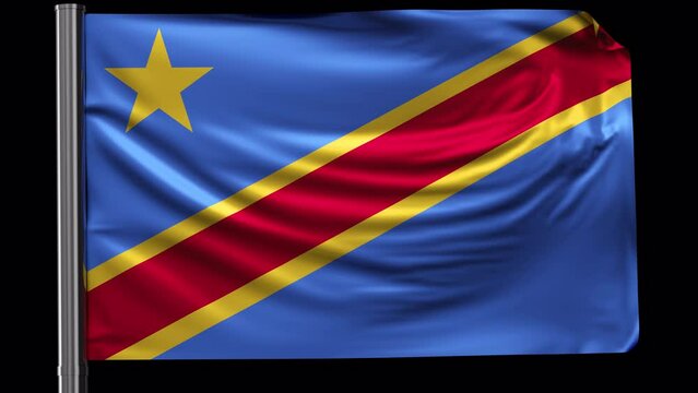 Congo national flag